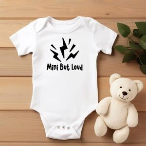 Carter’s White Baby Onesie - Mini But Loud